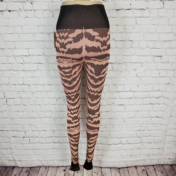 NUX NEW Tiger Print Yoga Leggings S Athletic - Picture 2 of 6